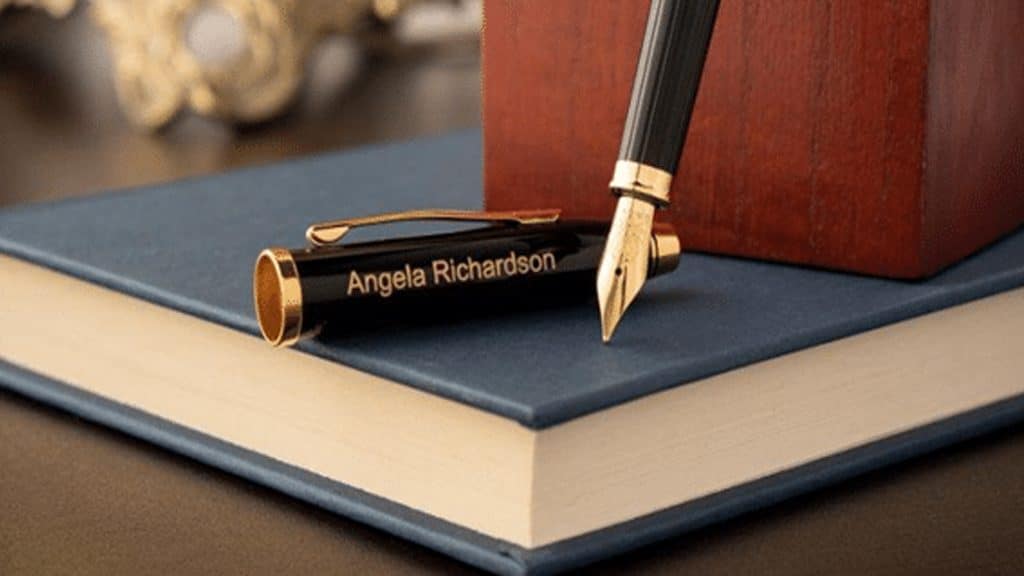 Engraved Fountain Pen
